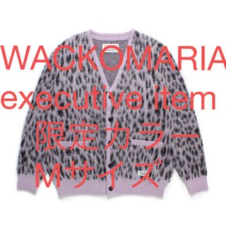 WACKO MARIA - WACKOMARIA LEOPARD MOHAIR KNIT CARDIGAN