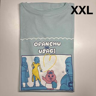 ジーユー(GU)のGU ジーユー×おぱんちゅうさぎ グラフィックT(5分袖) XXLサイズ(Tシャツ(半袖/袖なし))