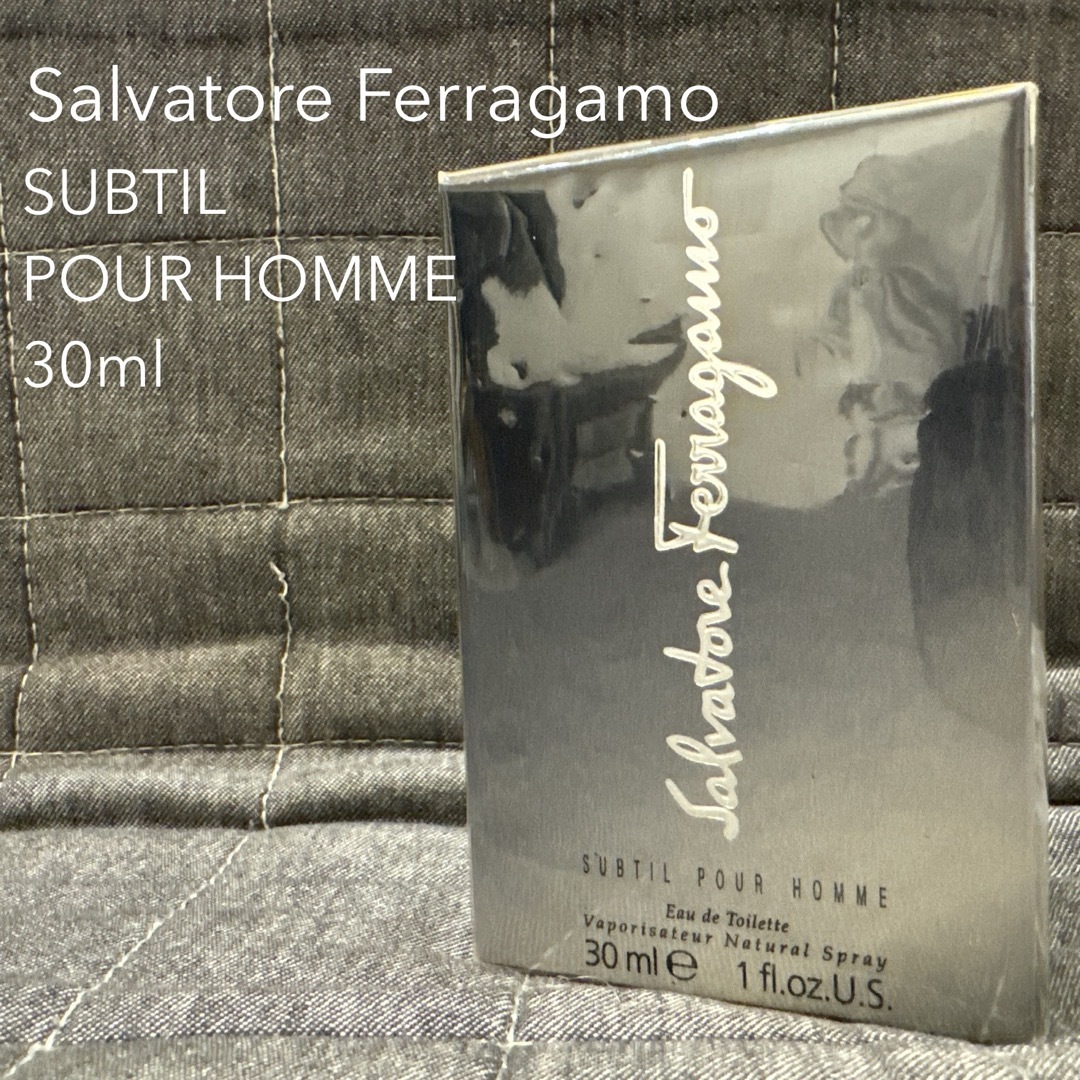 Salvatore Ferragamo(サルヴァトーレフェラガモ)の未開封 Ferragamo フェラガモ サブティール プールオム EDT30ml コスメ/美容の香水(香水(男性用))の商品写真