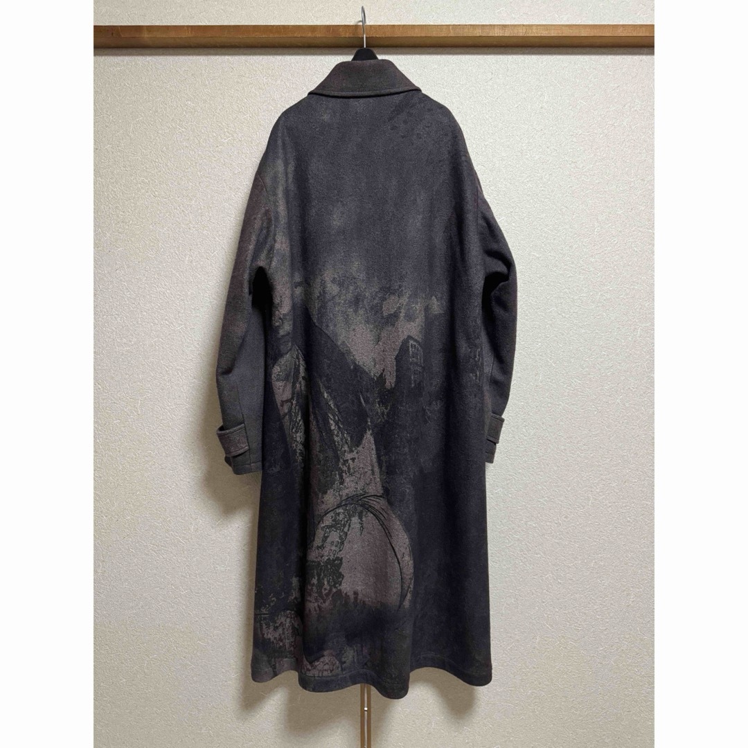 Yohji Yamamoto POUR HOMME(ヨウジヤマモトプールオム)のyohji yamamoto 22AW ベクシンスキーコート メンズのジャケット/アウター(ステンカラーコート)の商品写真