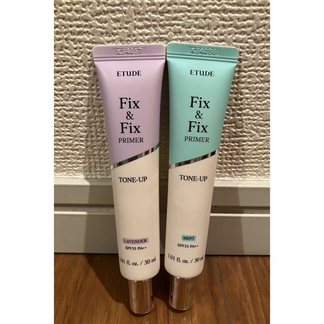 ★  新品未使用品 ★ ETUDE Fix&Fix トーンアッププライマー コスメ/美容のベースメイク/化粧品(化粧下地)の商品写真