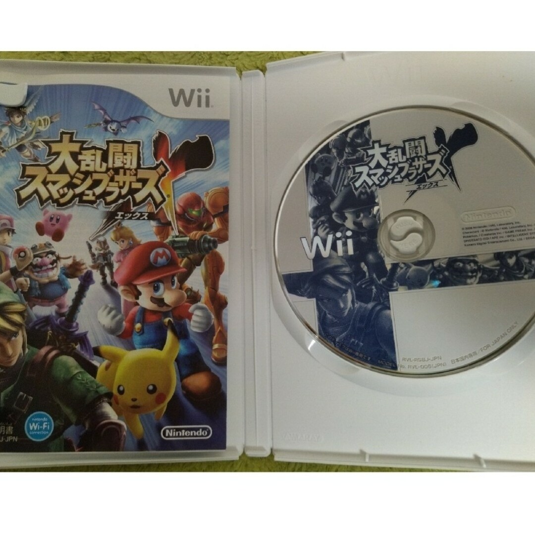 Wii(ウィー)の「大乱闘スマッシュブラザーズX」 エンタメ/ホビーのゲームソフト/ゲーム機本体(家庭用ゲームソフト)の商品写真