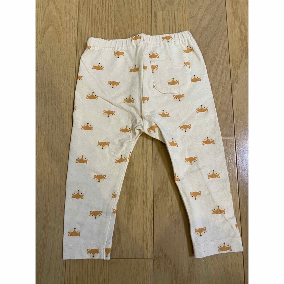 UNIQLO(ユニクロ)の☆中古☆８０ユニクロ長ズボン2枚セット保育園着 キッズ/ベビー/マタニティのベビー服(~85cm)(パンツ)の商品写真