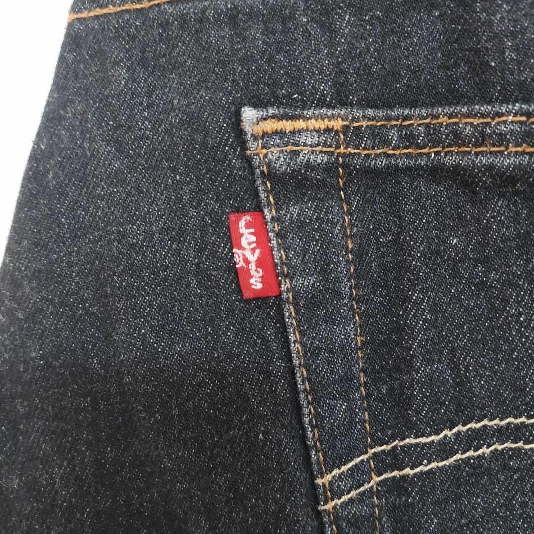 Levi's(リーバイス)のリーバイス501 Levis W42 ブラックデニム 黒 ストレート 8360 メンズのパンツ(デニム/ジーンズ)の商品写真