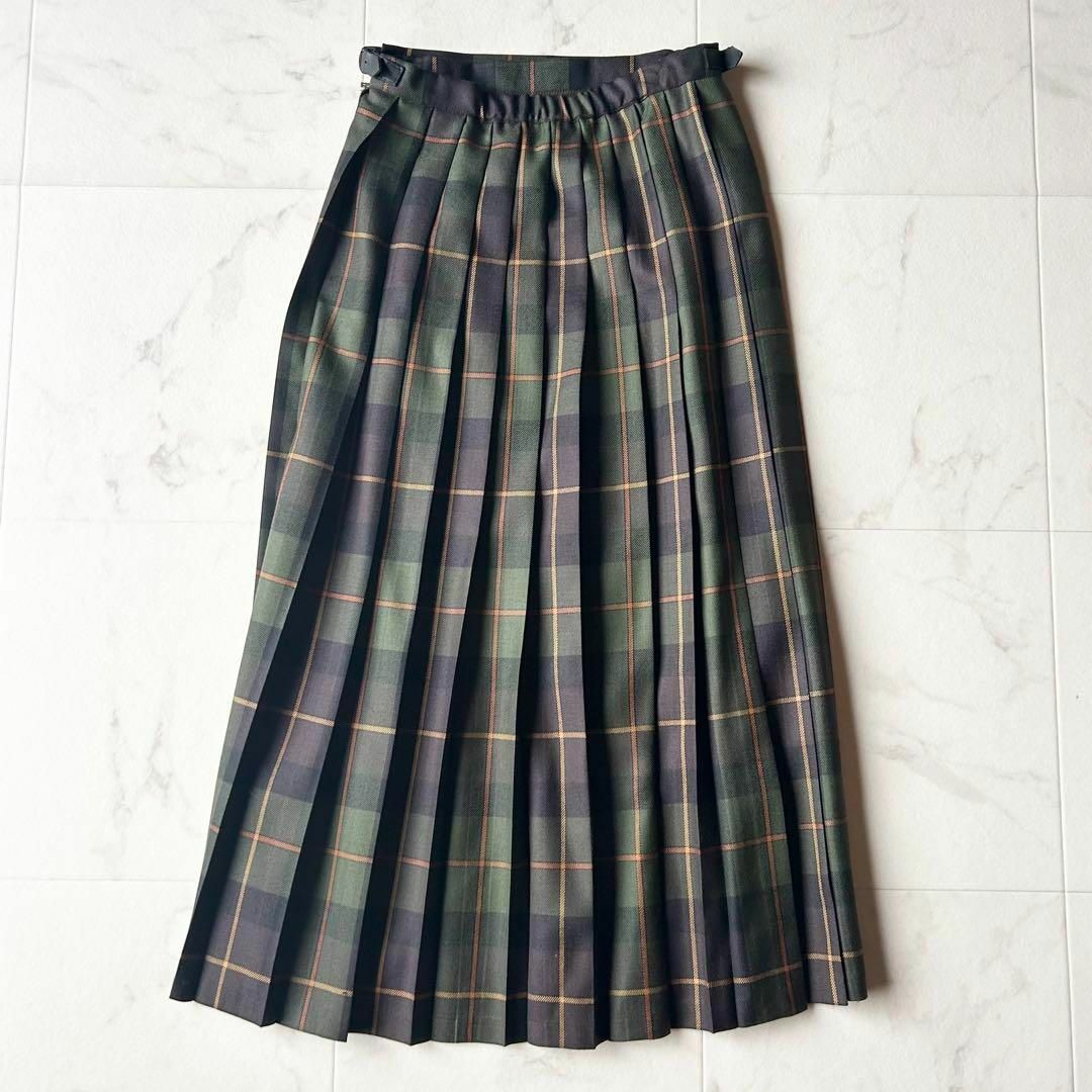 O'NEIL of DUBLIN(オニールオブダブリン)の新品未使用✨オニールオブダブリン　キルトスカート　グリーン レディースのスカート(ロングスカート)の商品写真