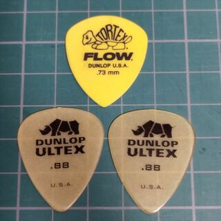 Jim Dunlop ３枚ギターピック 10(その他)