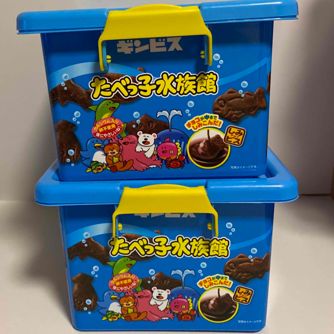 ギンビス - たべっ子水族館☆お菓子コンテナの通販 by ギンビス - たべっ子水族館☆お菓子コンテナの通販 by