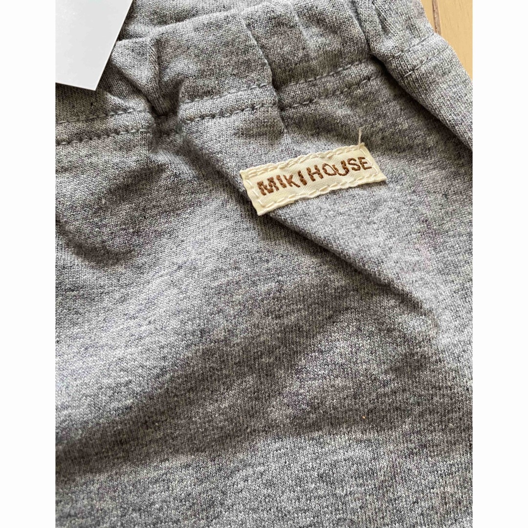 mikihouse(ミキハウス)のミキハウス レギンス風裾フリルパンツ 140 キッズ/ベビー/マタニティのキッズ服女の子用(90cm~)(パンツ/スパッツ)の商品写真