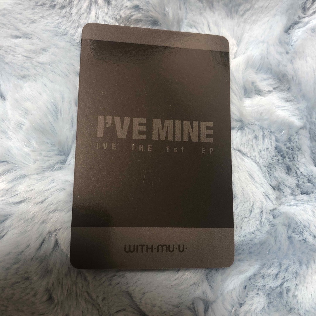 IVE MINE withmuu ラキドロ トレカ  ポラロイド ウォニョン エンタメ/ホビーのCD(K-POP/アジア)の商品写真