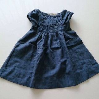 ボンポワン(Bonpoint)の新品 Mabo kids マボ 青色のワンピース  18Ｍ インポート子供服(ワンピース)