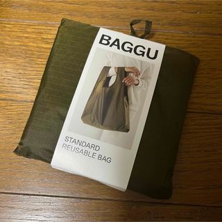 BAGGU STANDARD エコバック　タマリンド　グリーン　オリーブ　カーキ(エコバッグ)