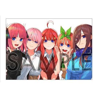 コウダンシャ(講談社)の【非売品】五等分の花嫁　マガジン　応募者全員サービス　キャンバスボード(キャラクターグッズ)