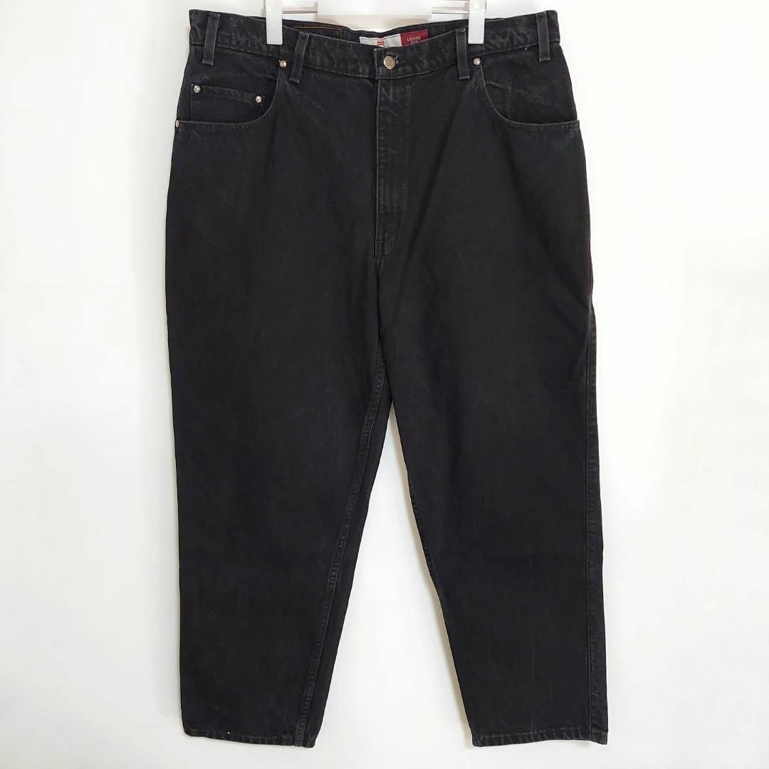 Levi's(リーバイス)のリーバイス545 Levis W40 ブラックデニムパンツ 黒 90s 8371 メンズのパンツ(デニム/ジーンズ)の商品写真