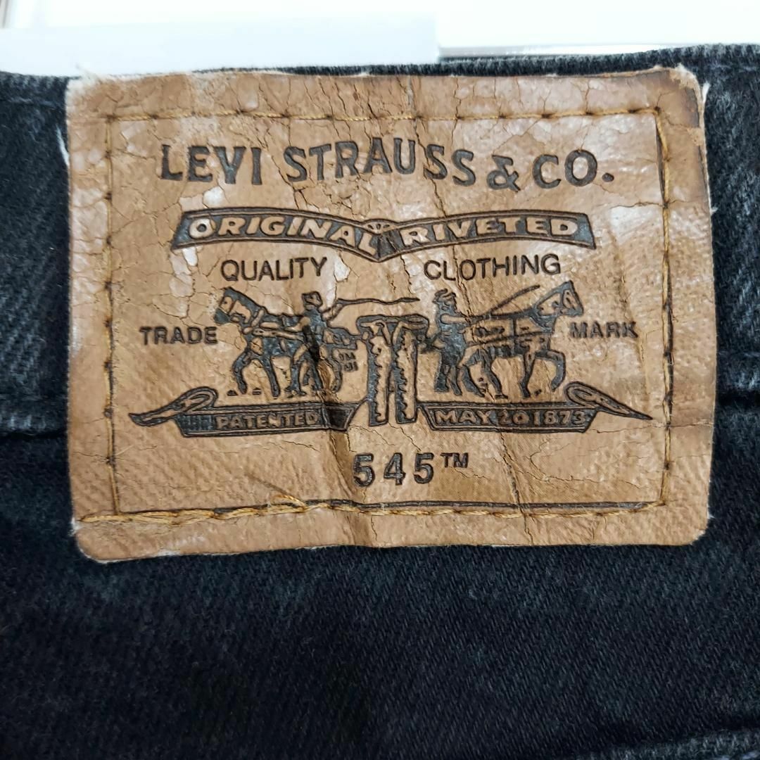Levi's(リーバイス)のリーバイス545 Levis W40 ブラックデニムパンツ 黒 90s 8371 メンズのパンツ(デニム/ジーンズ)の商品写真