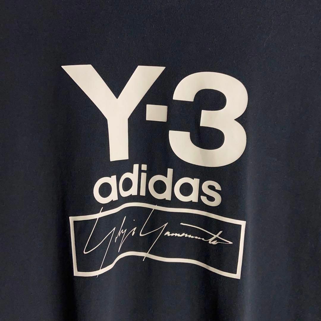 Y-3(ワイスリー)の9017【人気XLサイズ】Y-3☆ビッグロゴ即完売モデルtシャツ　入手困難　美品 メンズのトップス(Tシャツ/カットソー(半袖/袖なし))の商品写真