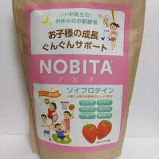 NOBITA ノビタ ソイプロテイン いちごミルク味 600g(プロテイン)