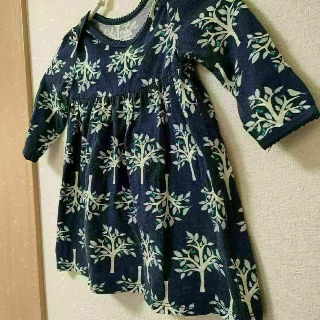 ワンピース　12-18Mサイズ　オールドネイビー 80 キッズ/ベビー/マタニティのベビー服(~85cm)(ワンピース)の商品写真