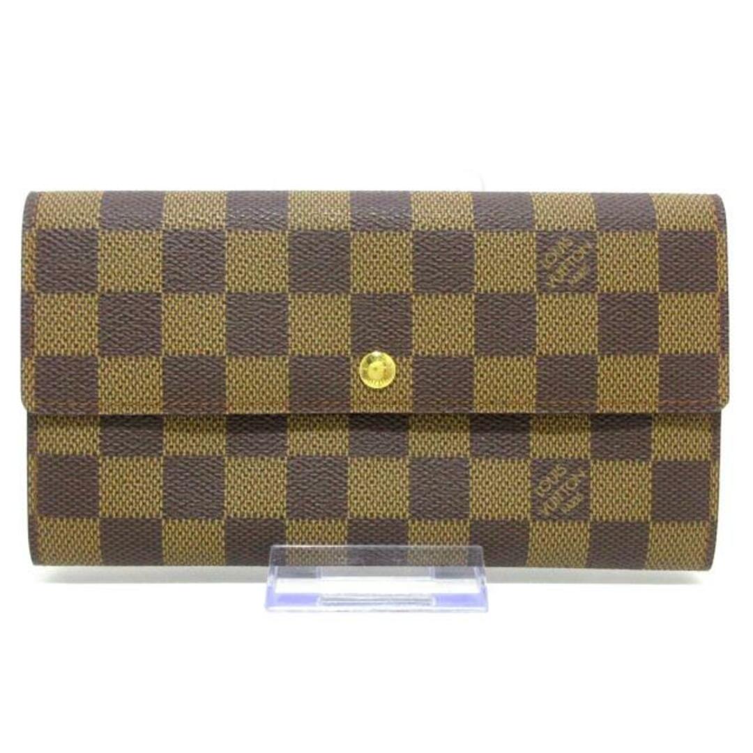 LOUIS VUITTON(ルイヴィトン)のルイヴィトン 長財布 ダミエ  N61725 レディースのファッション小物(財布)の商品写真