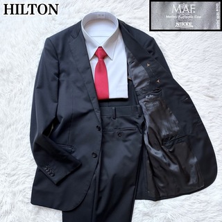 ヒルトンタイム(HILTON TIME)のヒルトン 2Bセットアップスーツ ビジネススーツ MAF. ブラック A5(セットアップ)