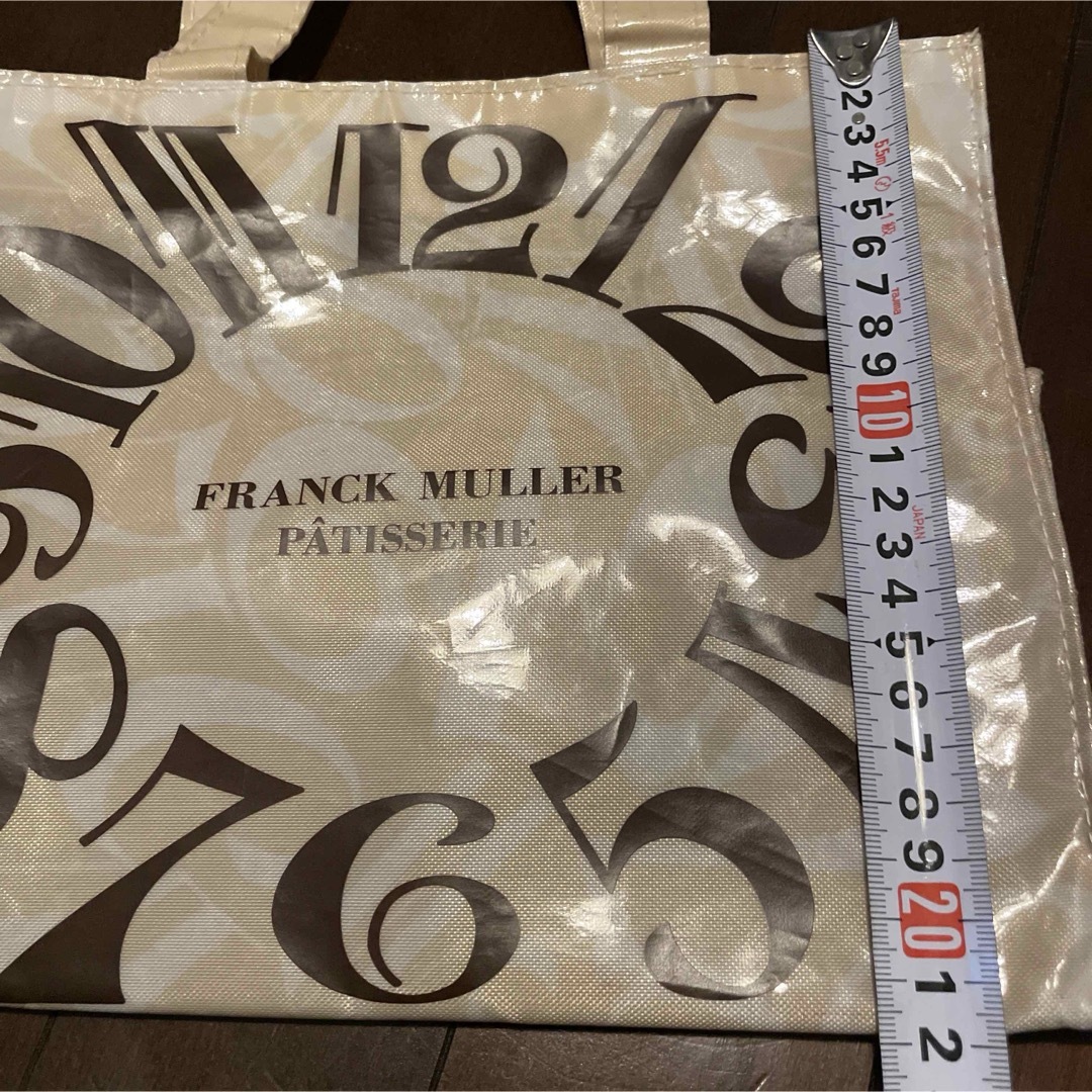 FRANCK MULLER(フランクミュラー)のフランクミューラーのビニールコーティング手提げトートバッグ レディースのバッグ(トートバッグ)の商品写真