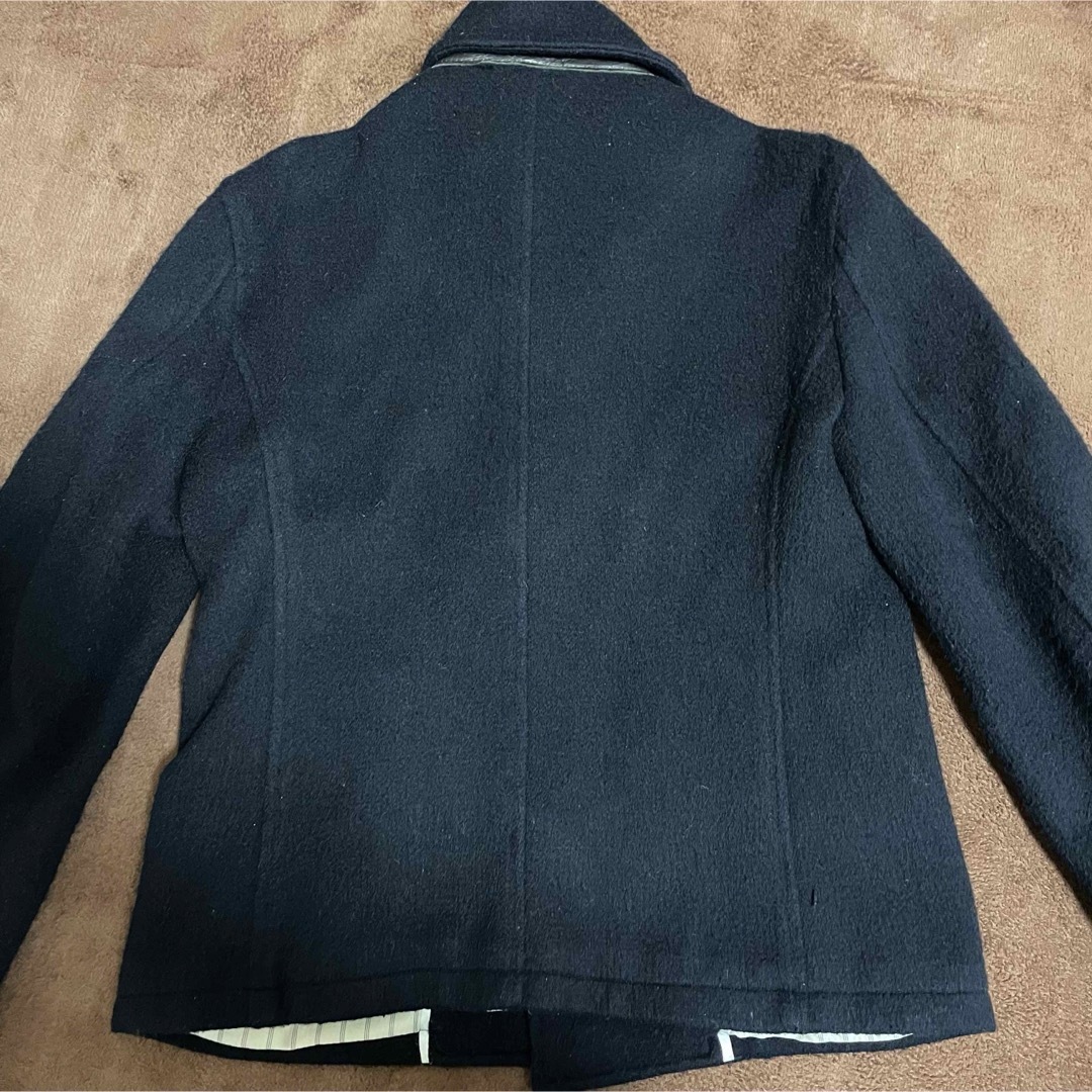 JUN CLUB メンズ ウール コート ダークネイビー Mサイズ メンズのジャケット/アウター(その他)の商品写真