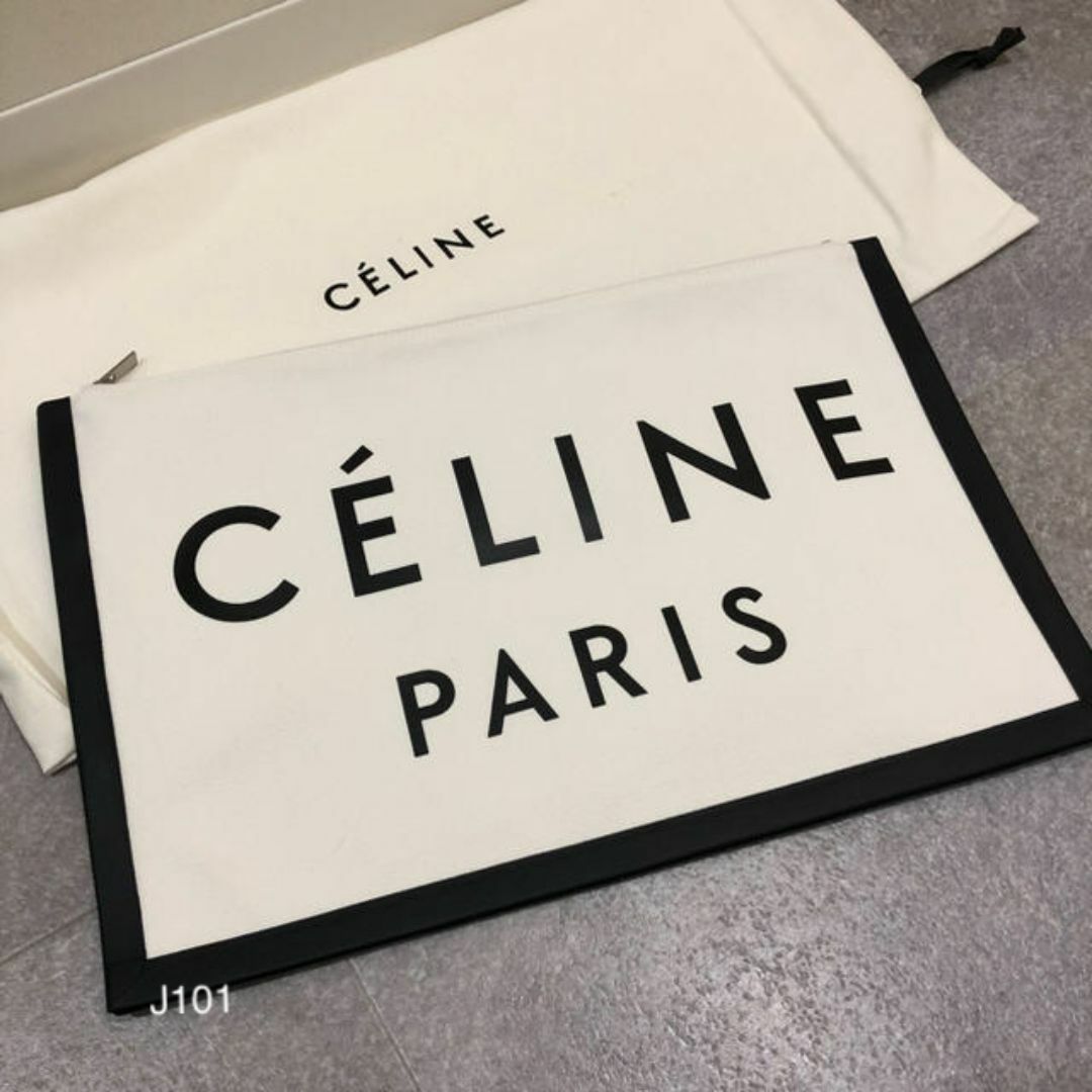 celine(セリーヌ)のセリーヌ CELINE キャンバス クラッチバッグ レディースのバッグ(クラッチバッグ)の商品写真