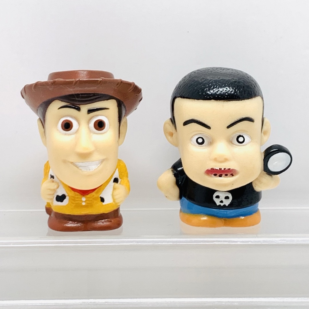 トイ・ストーリー(トイストーリー)のTOY STORY トイストーリー ウッディ & シド 指人形 セット エンタメ/ホビーのおもちゃ/ぬいぐるみ(キャラクターグッズ)の商品写真