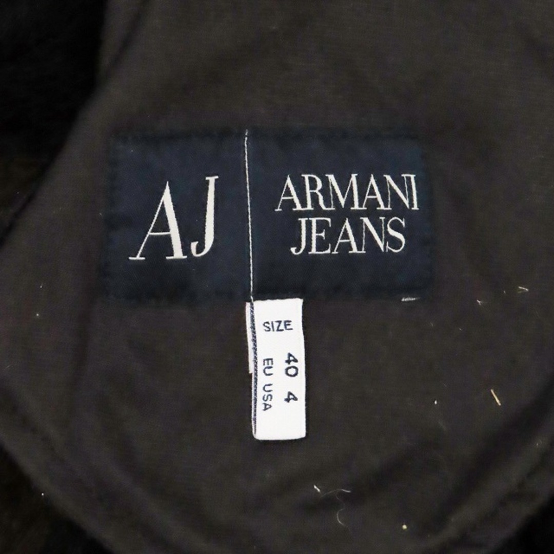 ARMANI JEANS(アルマーニジーンズ)のアルマーニ ジーンズ リバーシブル フェイクムートン フーデットコート レディースのジャケット/アウター(その他)の商品写真