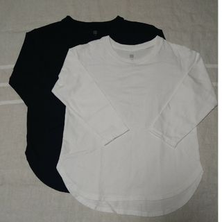 ユニクロ(UNIQLO)のユニクロ　長袖シャツ/カットソー　２枚(Tシャツ/カットソー)