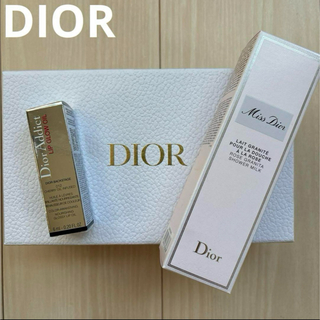 ディオール(Dior)の【DIOR】ディオール アディクト リップ ☆ローズ シャワー ミルク スクラブ(リップグロス)