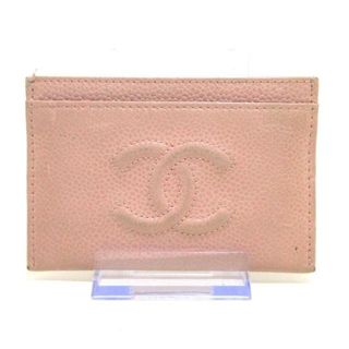 シャネル(CHANEL)のシャネル カードケース - ライトピンク(名刺入れ/定期入れ)