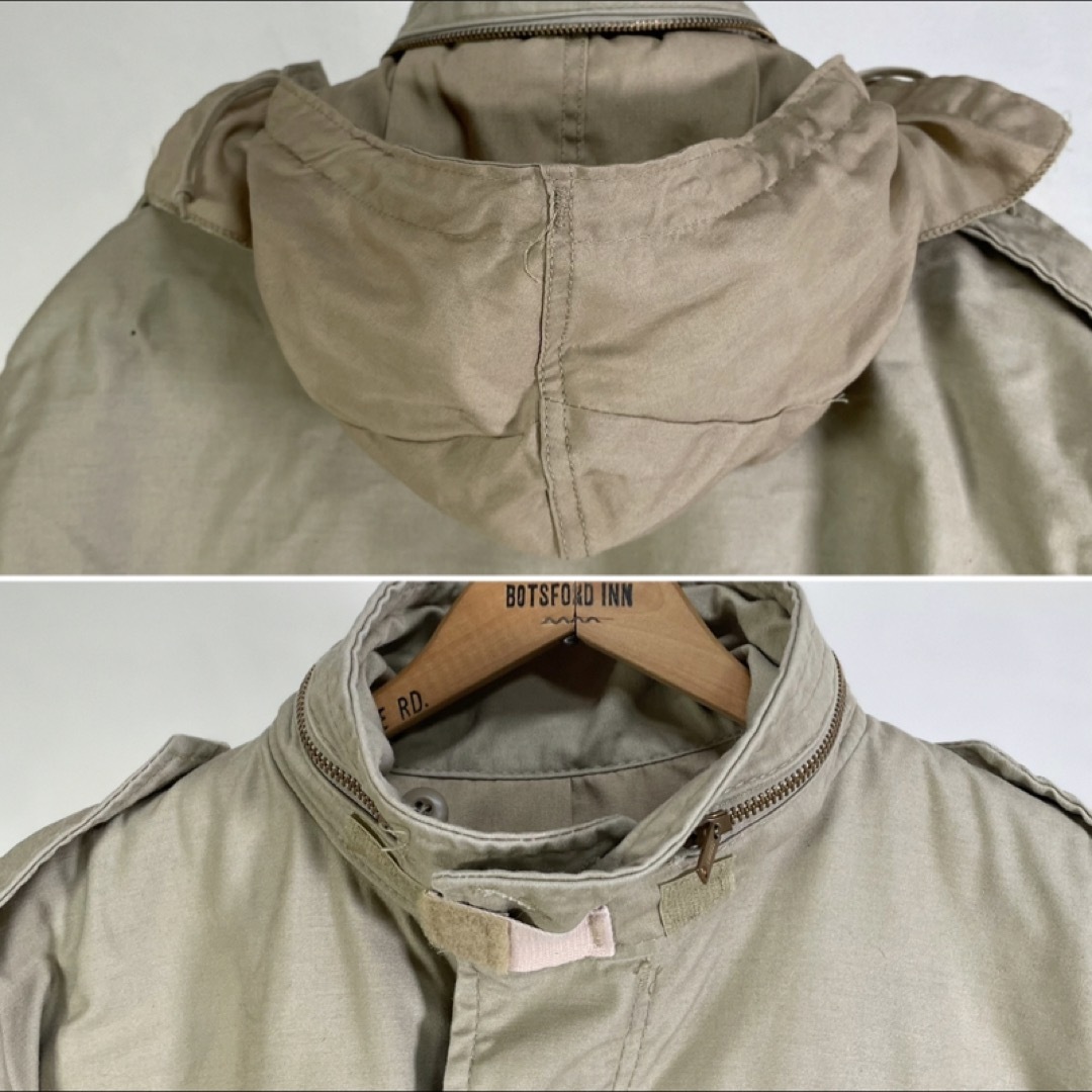 ALPHA INDUSTRIES(アルファインダストリーズ)のUSA製 alpha社 m-65 field jacket カーキ large メンズのジャケット/アウター(ミリタリージャケット)の商品写真