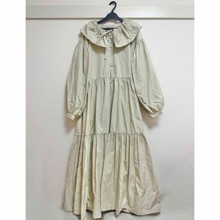 ハニーミーハニー(Honey mi Honey)の❤︎ taffeta tiered one-piece coat ❤︎(スプリングコート)