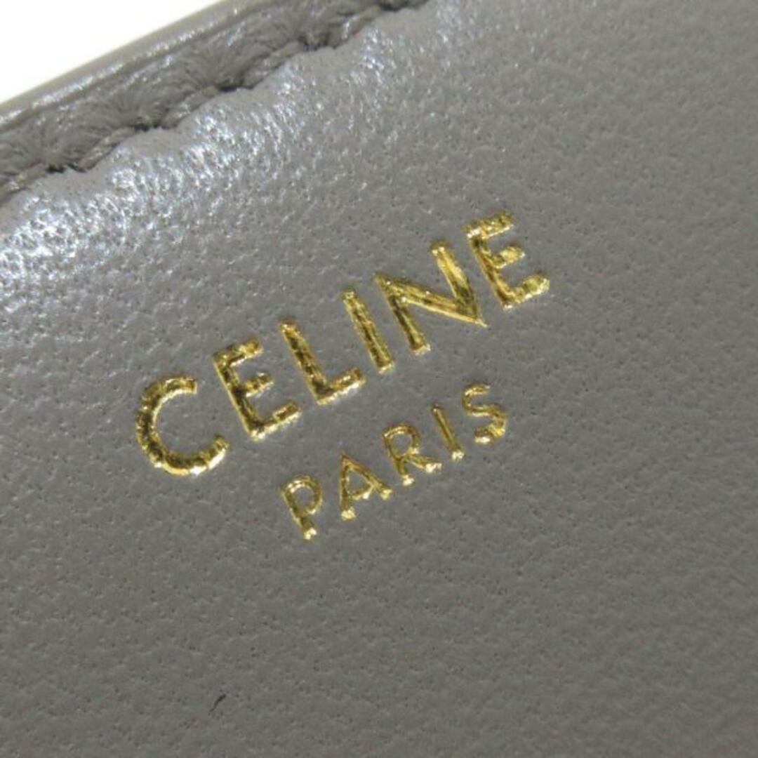 celine(セリーヌ)のセリーヌ 3つ折り財布 ブラウン×ゴールド レディースのファッション小物(財布)の商品写真