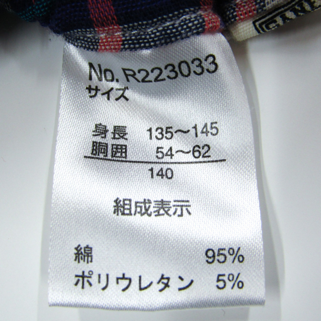 エフオーキッズ クロップドパンツ チェック柄 未使用品 キッズ 男の子用 140サイズ レッド F.O.KIDS キッズ/ベビー/マタニティのキッズ服男の子用(90cm~)(パンツ/スパッツ)の商品写真