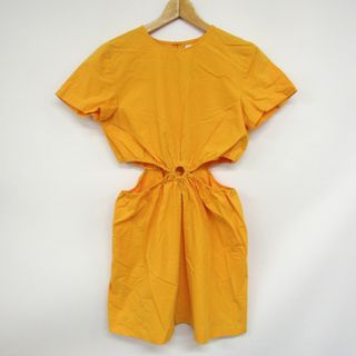 ザラ サロペット オールインワン 未使用品 キッズ 女の子用 164cmサイズ オレンジ ZARA