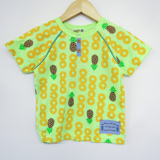 ラグマート 半袖Tシャツ パイナップル柄 未使用品 キッズ 男の子用 110サイズ グリーン Rag Mart(Tシャツ/カットソー)