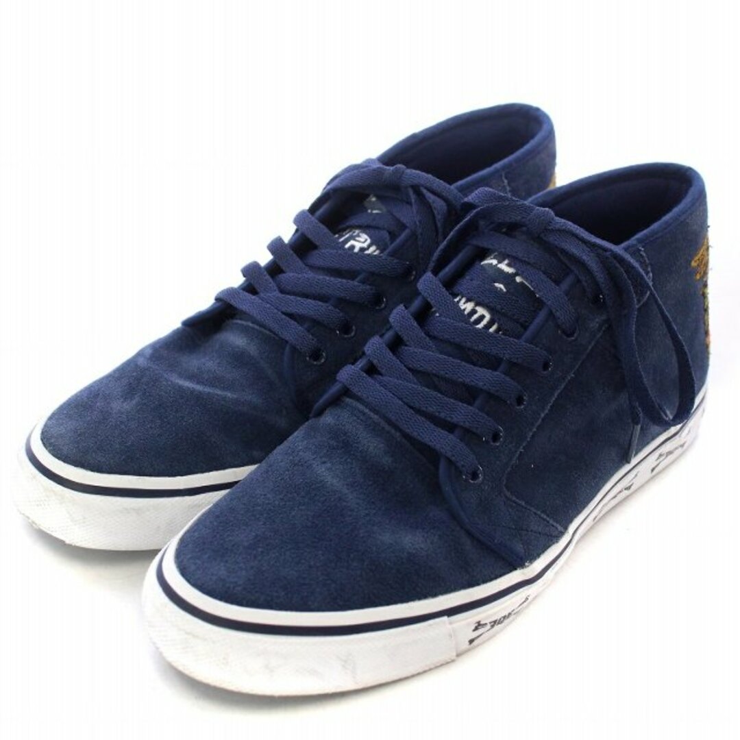 THRASHER(スラッシャー)のTHRASHER ROCKAWAY VULC QEE SKULL NAVY メンズの靴/シューズ(スニーカー)の商品写真