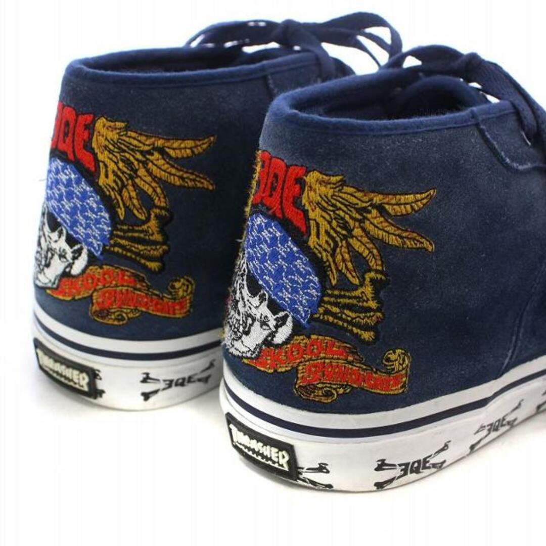 THRASHER(スラッシャー)のTHRASHER ROCKAWAY VULC QEE SKULL NAVY メンズの靴/シューズ(スニーカー)の商品写真