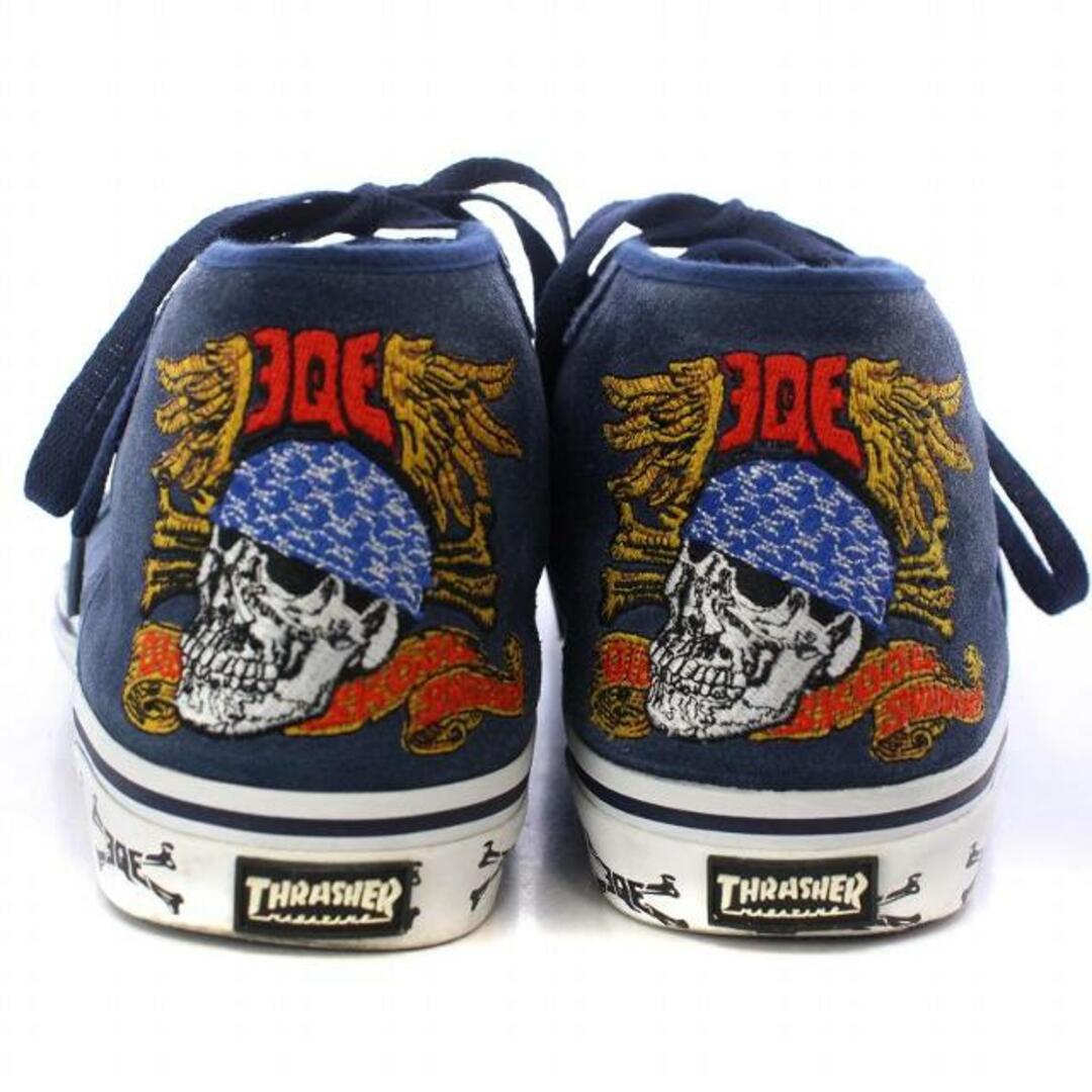 THRASHER(スラッシャー)のTHRASHER ROCKAWAY VULC QEE SKULL NAVY メンズの靴/シューズ(スニーカー)の商品写真