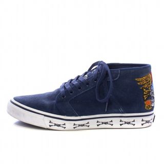 スラッシャー(THRASHER)のTHRASHER ROCKAWAY VULC QEE SKULL NAVY(スニーカー)