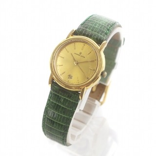 アザー(other)のユニバーサルジュネーブ 腕時計 ウォッチ クォーツ ゴールド色 緑 82621(腕時計)