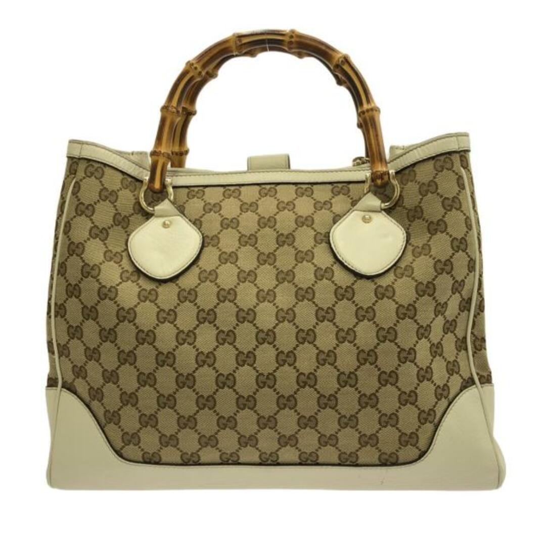 Gucci(グッチ)のグッチ トートバッグ バンブー/GG柄 282317 レディースのバッグ(トートバッグ)の商品写真