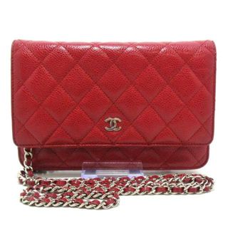 シャネル(CHANEL)のCHANEL(シャネル) 財布 マトラッセ レッド(財布)