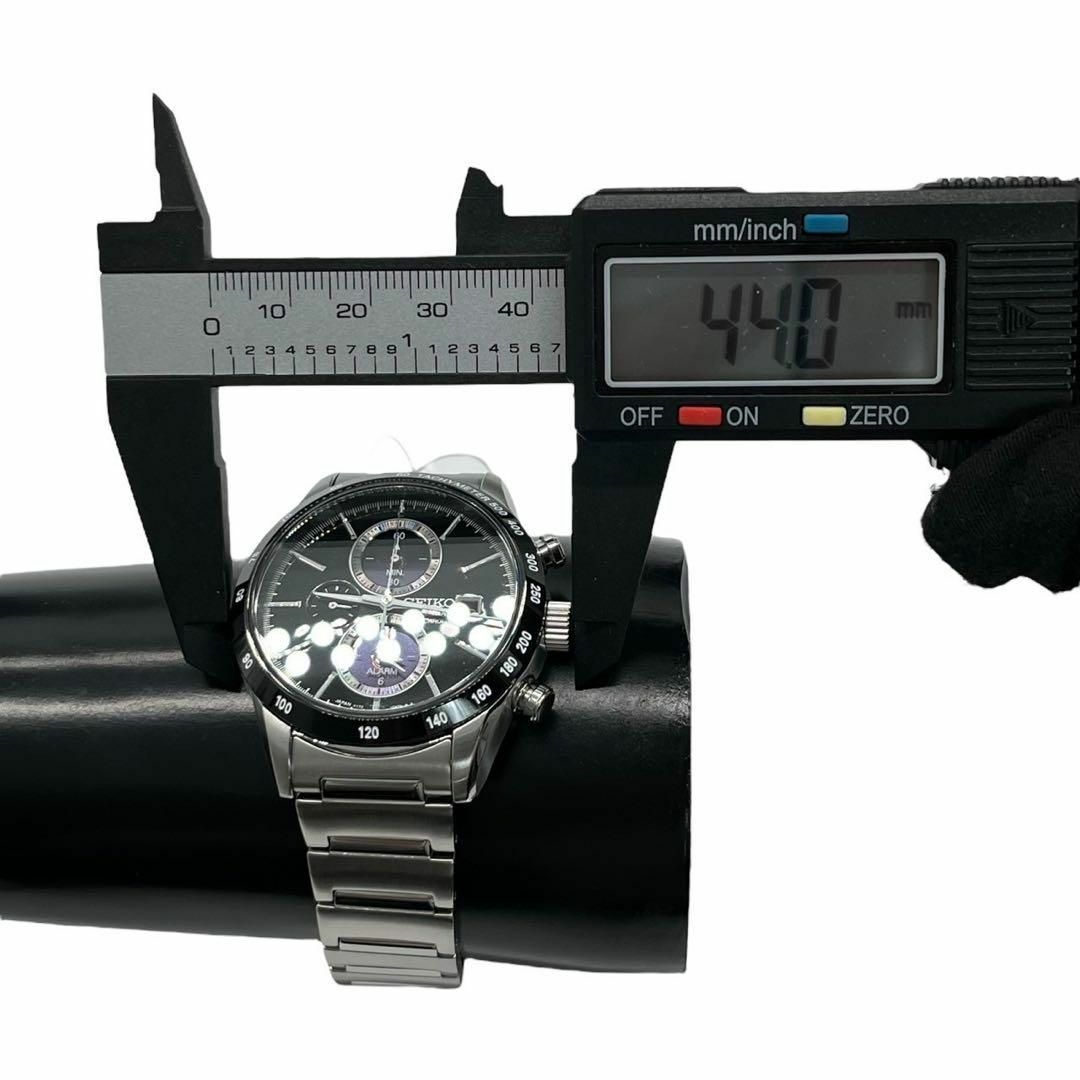 SEIKO(セイコー)の未使用　SEIKOセイコースピリット　V172-0AP0　クロノグラフ　ソーラー メンズの時計(金属ベルト)の商品写真