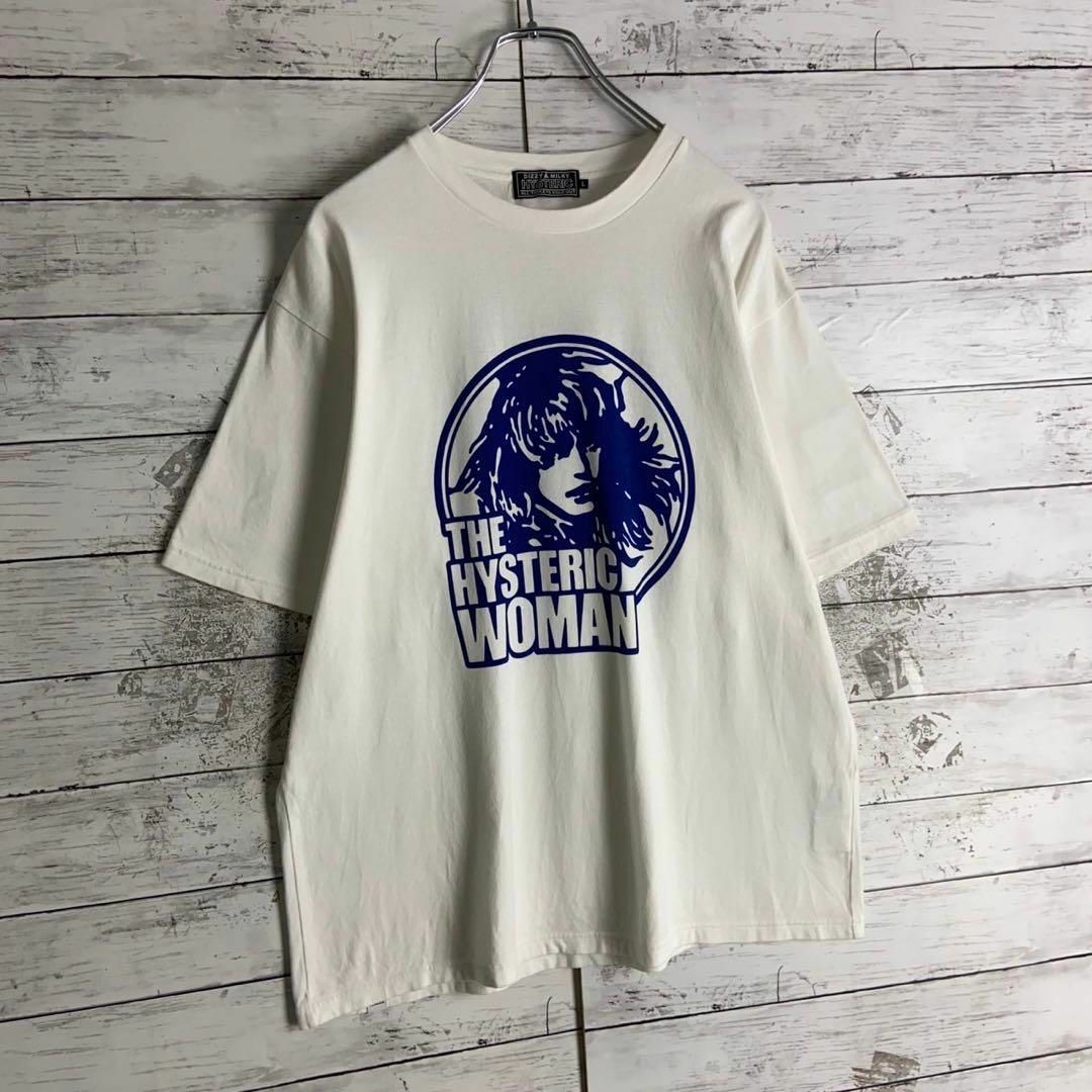 HYSTERIC GLAMOUR(ヒステリックグラマー)の9124【希少Lサイズ】ヒステリックグラマー☆ヒスガール定番カラーtシャツ メンズのトップス(Tシャツ/カットソー(半袖/袖なし))の商品写真