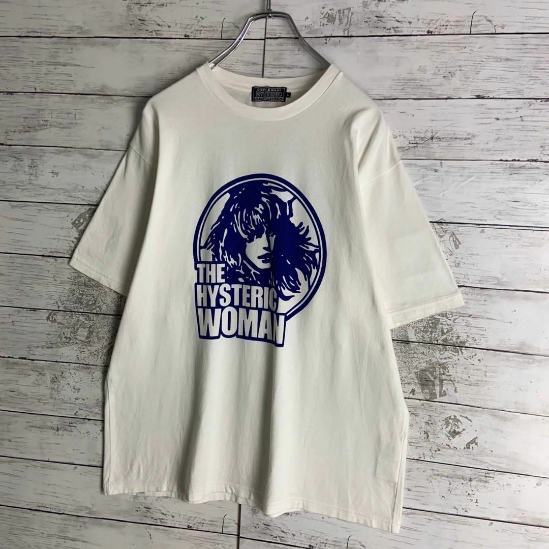 HYSTERIC GLAMOUR(ヒステリックグラマー)の9124【希少Lサイズ】ヒステリックグラマー☆ヒスガール定番カラーtシャツ メンズのトップス(Tシャツ/カットソー(半袖/袖なし))の商品写真