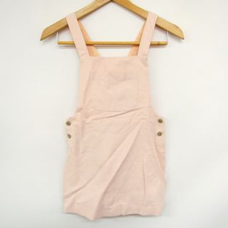 ザラ(ZARA)のザラ サロペット ジャンパースカート 未使用品 キッズ 女の子用 128cmサイズ ピンク ZARA(ジャケット/上着)