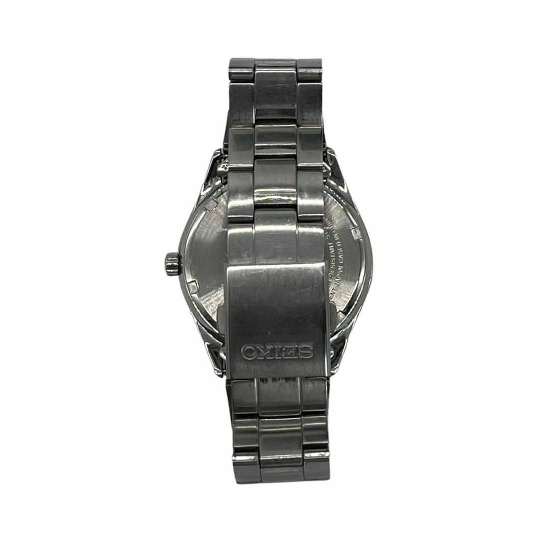 SEIKO(セイコー)の【稼働品】SEIKO セイコー ホワイト シルバー G2 ソーラー メンズ時計 メンズの時計(金属ベルト)の商品写真