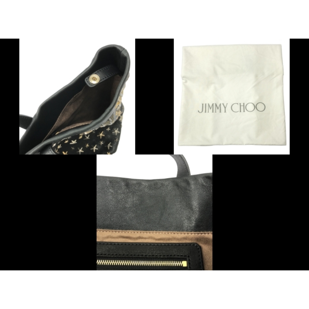 JIMMY CHOO(ジミーチュウ)のジミーチュウ トートバッグ ソフィアL 黒 レディースのバッグ(トートバッグ)の商品写真